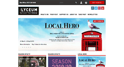 Desktop Screenshot of lyceum.org.uk
