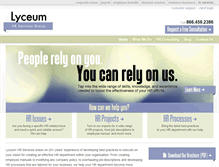 Tablet Screenshot of hr.lyceum.com