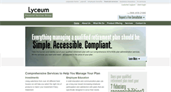 Desktop Screenshot of financial.lyceum.com